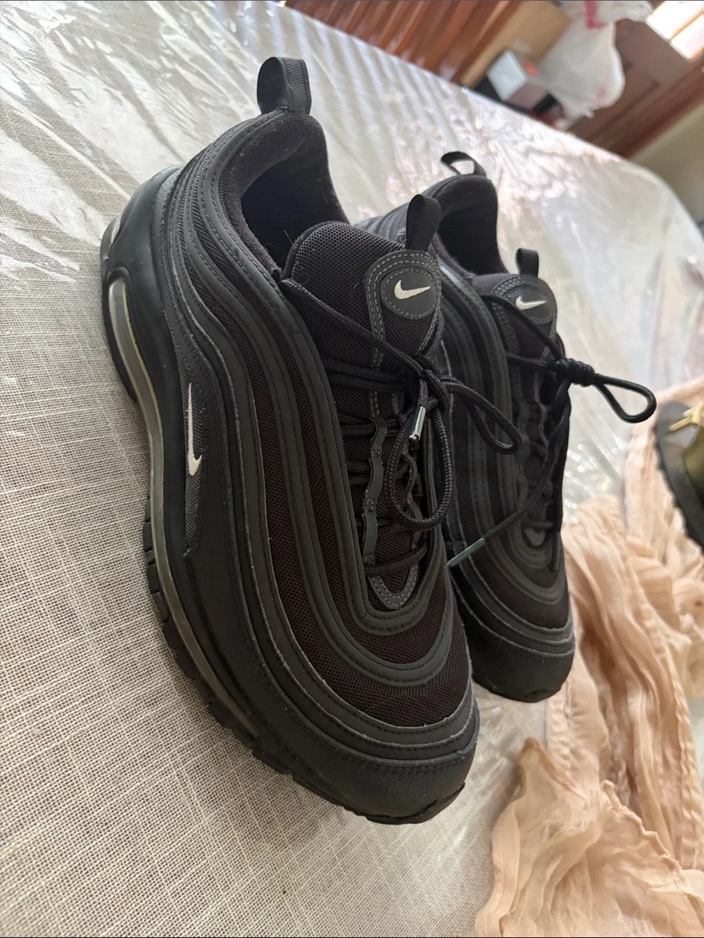 Nike Black Air Max 97 Retro Sneakers